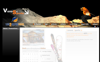 venosc-sports.com website preview