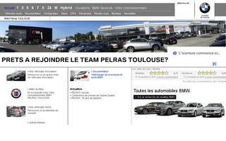 pelras.bmw.fr website preview