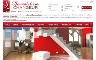 immobilierechangeur.com website preview