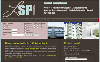 lspimmo.fr website preview