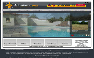 as-immobilier.fr website preview