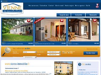vienne-immobilier.fr website preview