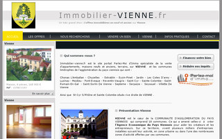 immo-vienne.fr website preview