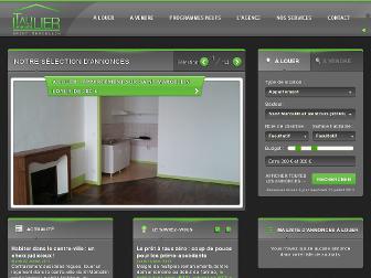 taulier-immobilier.fr website preview