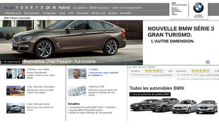 passion-automobile.bmw.fr website preview