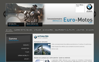 euro-motos.com website preview
