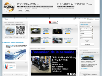 hamon-sa.fr website preview