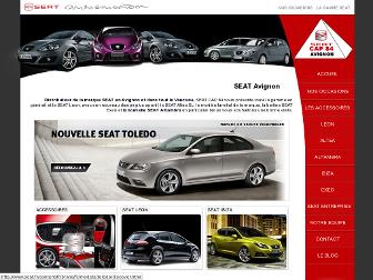 seat-avignon.fr website preview