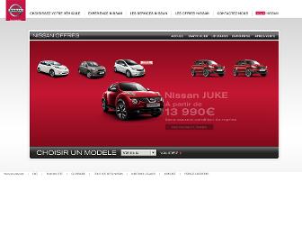 nissan-offres.fr website preview