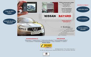 nissan-bayard.fr website preview