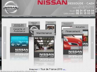 nissan-caen.com website preview