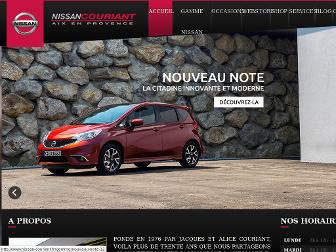 nissan-couriant.fr website preview