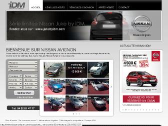nissan-avignon.com website preview