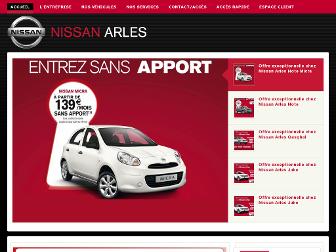 nissan-arles.com website preview