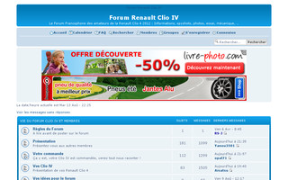 renault-clio-4.forumpro.fr website preview