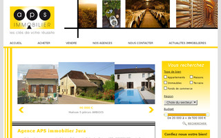 aps-jura-immobilier.com website preview