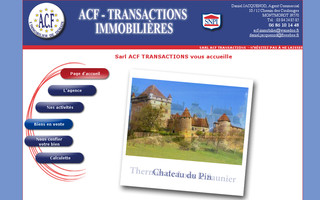 acf-immobilier.fr website preview
