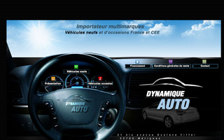 dynamique-auto.com website preview