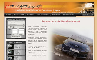 actuelauto.fr website preview