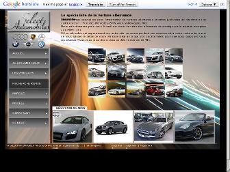select-automobiles.com website preview
