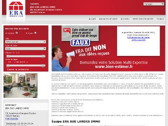 era-immobilier-tarnos.fr website preview