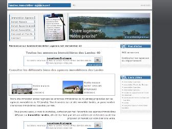 landes.immobilier-agence.net website preview