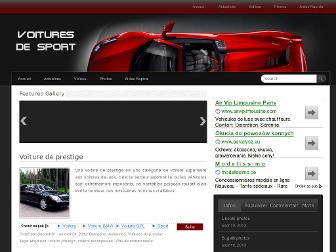 voitures-de-sport.net website preview