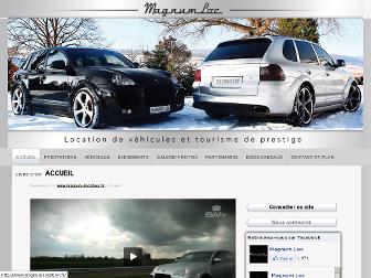 magnum-location.fr website preview