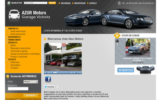 azur-motors.com website preview