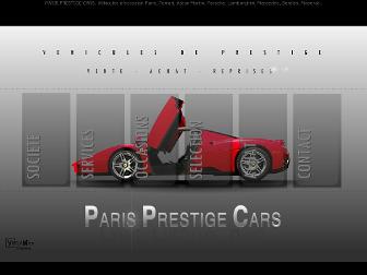 parisprestigecars.fr website preview