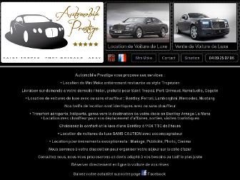 automobile-prestige.com website preview