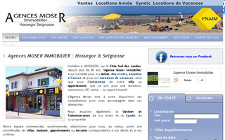 hossegor-immobilier.com website preview