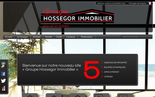 groupe-hossegor-immobilier.fr website preview