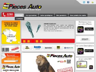 pieces-auto.fr website preview