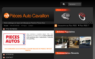 pieces-auto-cavaillon.fr website preview