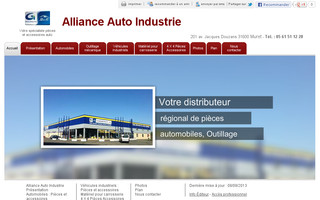 piece-auto-industrie.fr website preview