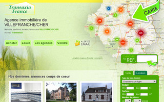 transaxia-villefranche-sur-cher.fr website preview