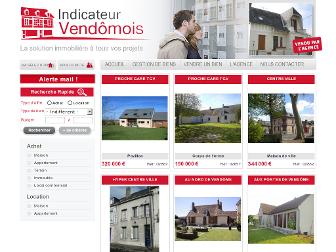indicateur-vendomois.com website preview