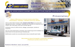 commercy-auto-pieces.fr website preview