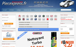 piecexpress.fr website preview