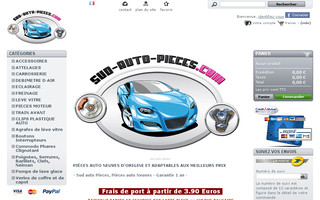 sud-auto-pieces.com website preview