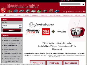 piecesanspermis.fr website preview