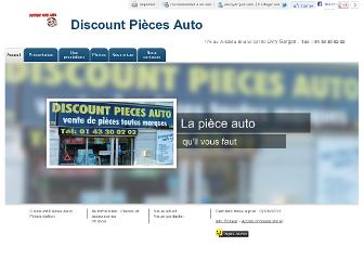 discount-pieces-auto.fr website preview