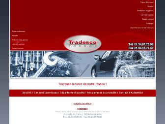tradesco.fr website preview