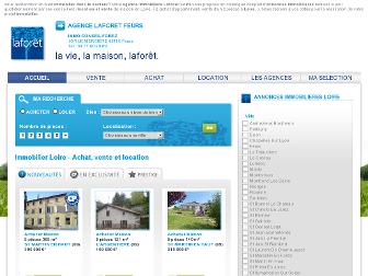 laforet-immobilier-loire.com website preview