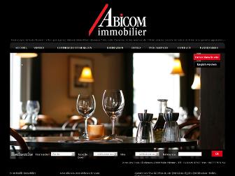 abicom-immobilier-loire.com website preview