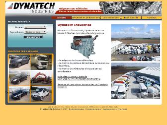 dynatechindustries.fr website preview