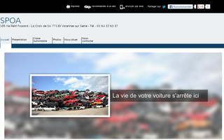 spoa-casse-automobile-montereau.fr website preview