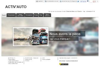 casse-activ-auto.fr website preview