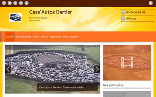 cassautos-dartier.fr website preview